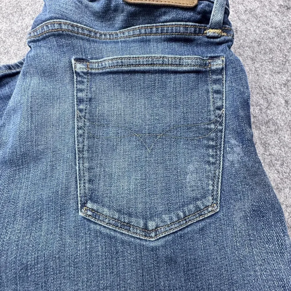 Polo Ralph Lauren Hampton Relaxed Straight Jeans Mens 34x31 Blue Stretch Denim
